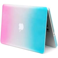 Picture of Smart Rubberized Laptop Hard Shell Case Cover For MacBook Air 11" 11.6 Inch(model A1465/A1370) - Rainbow