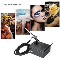 Picture of Dual Action Multifution Spray Air Brush Compressor Tool Set for Makeup