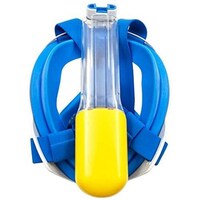 Picture of Anti Fog Dry Snorkeling Detachable Diving Full Face Mask for Swimming, S/M, Blue