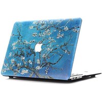 Picture of Spring Season Tree Plastic Case Cover for Macbook Air, Blue, 11.6 Inch