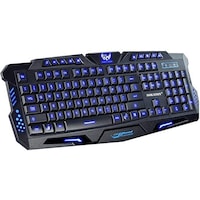 Picture of Beautiful Multi Color USB Illuminated Gaming Keyboard