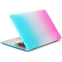 Picture of Gradient Hard Case Cover Full Body Protection Mix Color Rainbow Colorful Shell Case for Apple Macbook Air 13-Inch 13.3"  Old Version 2010-2017 Release (Model: A1369/A1466 ONLY)