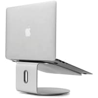 Picture of Heavy Duty 360 Rotating Aluminum Laptop Stand Silver