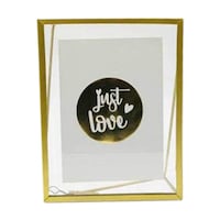 Picture of Ling Wei Retro Double Three Folding Porta Photo Frames , 23 X 17.5 X 8.5 cm, Golden
