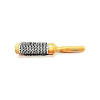 Picture of Quiff Roller Bristle Hair Brush with Wooden Handle, Brown