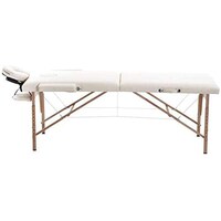 Picture of Foldable Massage Bed with Carry Case, White