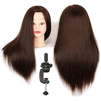 Picture of Synthetic Hair Female Mannequin Head, 18inch