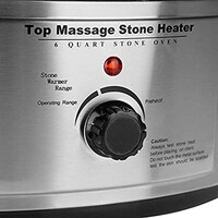 Picture of Spa Massage Stones Heater with Analog Control, 6l, Silver & Black