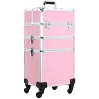 Picture of Viya Makeup Train Trolley Case, Pink