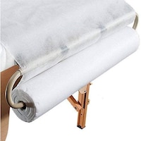 Picture of Disposable Non-Woven Table Bed Cover Roll for Salon, White