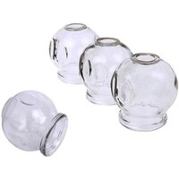 Picture of Chinese Fire Cupping Therapy Glass Cups, Multiple Sizes, Pack of 8pcs