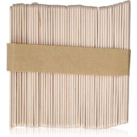 Picture of Disposable Waxing Applicator Hair Removal Sticks, Brown, Pack of 100