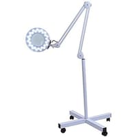 Picture of 5x Magnifying Beauty Lamp with Rolling Floor Stand, White