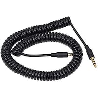 Picture of KK Moon 3.5mm Aux Cable Stereo Audio Auxiliary Line Spring Cord