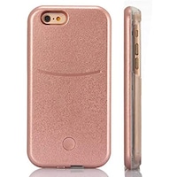 Picture of LED Luminous Light Selfie Phone Back Cover Case for Iphone 6/6s, Gold