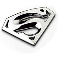 Picture of Superman Car Emblem Sticker, Silver