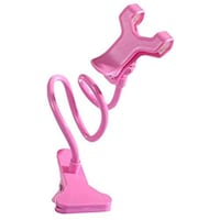 Picture of Flexible Clip Bracket Mobile Phone Holder for Desks, Pink