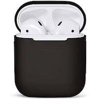 Picture of Protective Silicone Cover and Skin for Apple Airpods, Black