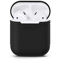 Picture of Silicone Cover and Skin for Apple Airpods Charging Case, Black
