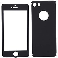 Picture of Apple Iphone 5/5S/Se 360 Full Body Cover with Screen Protector, Black
