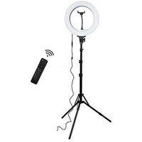 Picture of LED 14 Inch Wireless Selfie Ring Light with Remote Tripod Stand