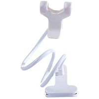 Picture of Flexible Clip Bracket Mobile Phone Holder for Desks, White