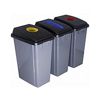 Picture of Grace Kitchen 3 Compartment Recycling Trash Can
