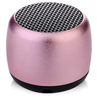 Picture of Portable Wireless Aluminum Body Stereo Speaker, BM2, Pink