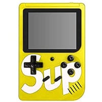 Picture of Sup Retro Mini Handheld Gaming Console with 400 built in Games, Yellow