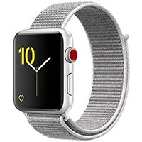 Picture of Nylon Adjustable Closure iWatch Replacement Wrist Strap, 42mm, Grey
