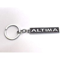 Picture of Zinc Alloy Altima Metal Keychain, Black
