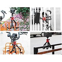Picture of Anself MZ305 Mini Flexible Octopus Tripod Spider Stand, Black