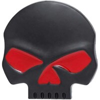 Picture of Skull Car Emblem Sticker, Black