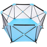Picture of Portable and Foldable Baby Playpen Yard with Safety Crawling Fence
