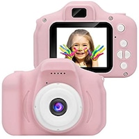 Picture of Meter Mall Mini Rechargeable 8MP HD Digital Kids Camera, Pink
