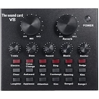 Picture of Ronshin V8 Multifunctional Live Sound Card with USB Audio Interface