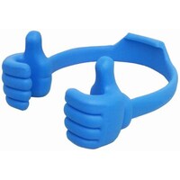 Picture of Silicone Thumb Ok Design Stand Holder for Mobiles & Tablets, Blue