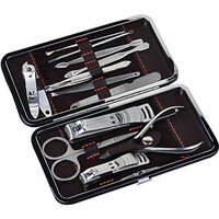 Picture of Stainless Steel Nail Clipping Personal Manicure & Pedicure Kit, 12 pcs