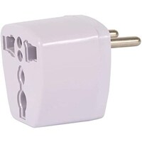 Picture of Universal AU UK US to EU AC Power Plug Adapter, White