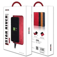 Picture of ZHUSE TYPE-C Power Bank  with Leather Wallet, 6800mAh for iOS, Red