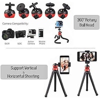 Picture of Eookall Mini Octopus Tripod Stand  Phone & Camera Holder, MZ305