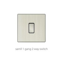 Picture of Aluminum 1 Gang 2 Way Switches, V3-011, Small