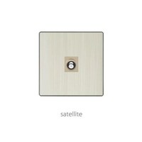 Picture of Golden Aluminum  Satellite Socket, V3-029