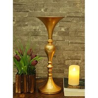 Picture of Yatai Tall Metal Candle Holder, Medium