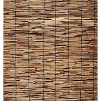 Picture of Natural Wooden Bamboo Roller Blinds Curtain, 1x2 Meters, 6Pcs