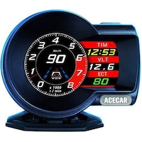 Picture of F8 Universal Car LCD Digital Speedometer & Overspeed Test Brake Alarm