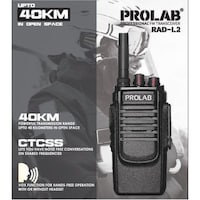 Picture of Prolab Professional FM Transceiver, RAD-L2