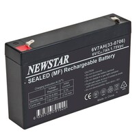 Picture of Newstar Sealed Lead Acid Rechargeable Battery, 6V 7Ah