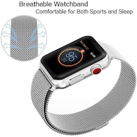 Picture of Apple Watch Replacement Band for Series 3,2 & 1, 38mm, Silver
