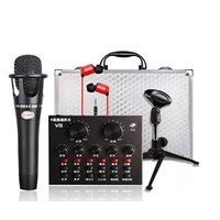 Picture of 6-in-1 Recording Studio Microphone Set with Silver Aluminiume Case